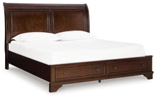Load image into Gallery viewer, Trellington Sleigh Storage Bed