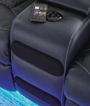 Load image into Gallery viewer, Fyne-Dyme Power Reclining Loveseat with Console