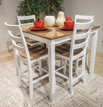 Load image into Gallery viewer, Gesthaven Counter Height Dining Table and 4 Barstools (Set of 5)