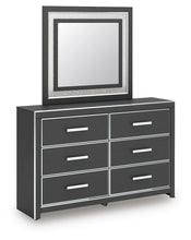 Load image into Gallery viewer, Zuraleus Dresser and Mirror