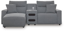 Load image into Gallery viewer, Modmax II Power Reclining Sectional with Chaise and Audio Console
