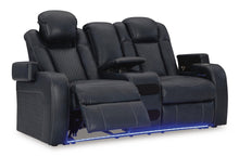 Load image into Gallery viewer, Fyne-Dyme Power Reclining Loveseat with Console