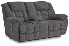 Load image into Gallery viewer, Foreside Reclining Loveseat with Console