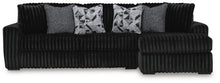 Load image into Gallery viewer, Midnight-Madness Sectional Sofa with Chaise