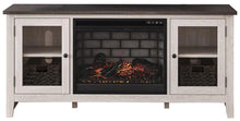 Load image into Gallery viewer, Dorrinson 60" TV Stand with Electric Fireplace image