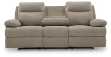 Load image into Gallery viewer, Side-Swipe Reclining Sofa with Drop Down Table