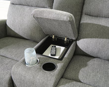 Load image into Gallery viewer, Gauntlet Reclining Loveseat with Console