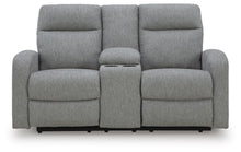 Load image into Gallery viewer, Gauntlet Reclining Loveseat with Console