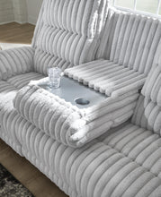 Load image into Gallery viewer, Rhines Falls Power Reclining Sofa with Drop Down Table