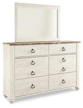 Load image into Gallery viewer, Willowton Dresser and Mirror image