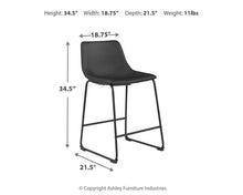 Load image into Gallery viewer, Centiar Counter Height Bar Stool