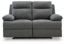 Load image into Gallery viewer, Side-Swipe Reclining Loveseat
