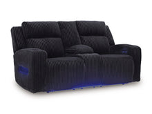 Load image into Gallery viewer, Forest Lake Power Reclining Loveseat with Console