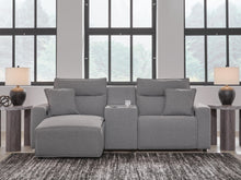 Load image into Gallery viewer, Modmax II Power Reclining Sectional with Chaise and Console