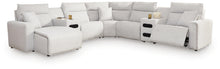 Load image into Gallery viewer, Modmax II Power Reclining Sectional with Chaise and Audio Consoles