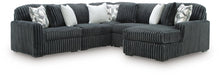 Load image into Gallery viewer, Midnight-Madness Sectional with Chaise