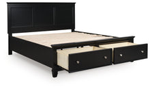 Load image into Gallery viewer, Lanolee Panel Storage Bed
