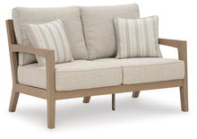 Load image into Gallery viewer, Hallow Creek Outdoor Loveseat with Cushion
