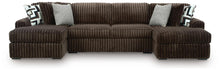 Load image into Gallery viewer, Midnight-Madness Sectional with Chaise