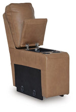 Load image into Gallery viewer, DeepWakes Reclining Sectional with Storage Console