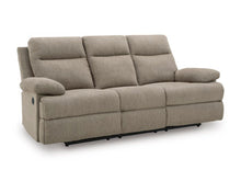 Load image into Gallery viewer, Side-Swipe Reclining Sofa with Drop Down Table