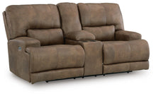 Load image into Gallery viewer, Beckley Place Power Reclining Loveseat with Console