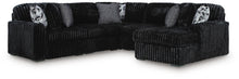 Load image into Gallery viewer, Midnight-Madness Sectional with Chaise