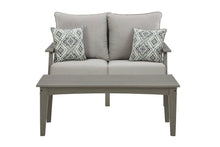 Load image into Gallery viewer, Visola Outdoor Loveseat and Coffee Table image