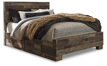 Load image into Gallery viewer, Derekson Bed with 2 Storage Drawers image