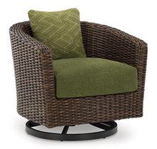 Load image into Gallery viewer, Horizon Hall Outdoor Swivel Lounge Chair with Cushion