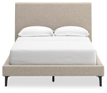 Load image into Gallery viewer, Cielden Upholstered Bed with Roll Slats