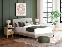 Load image into Gallery viewer, Cielden Upholstered Bed with Roll Slats