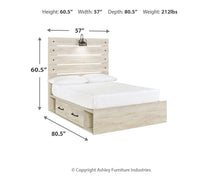 Load image into Gallery viewer, Cambeck Youth Bed with 2 Storage Drawers