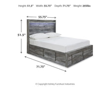 Load image into Gallery viewer, Baystorm Storage Bed