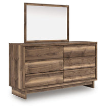 Load image into Gallery viewer, Chirason Dresser and Mirror