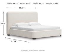 Load image into Gallery viewer, Brintstreet Upholstered Bed