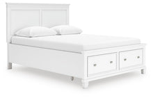 Load image into Gallery viewer, Fortman Panel Storage Bed