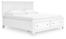 Load image into Gallery viewer, Fortman Panel Storage Bed