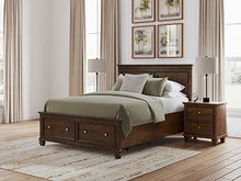 Load image into Gallery viewer, Danabrin Panel Storage Bed