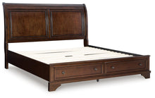 Load image into Gallery viewer, Trellington Sleigh Storage Bed