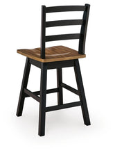 Load image into Gallery viewer, Wildenauer Counter Height Swivel Barstool