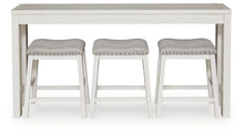 Load image into Gallery viewer, Robbinsdale Counter Height Dining Table and 3 Barstools Set