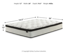 Load image into Gallery viewer, Chime 12 Inch Hybrid Mattress in a Box