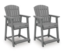 Load image into Gallery viewer, Sanctuary Beach Outdoor Counter Height Bar Stool (Set of 2)