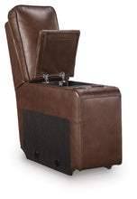 Load image into Gallery viewer, DeepWakes Reclining Sectional with Storage Console