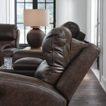 Load image into Gallery viewer, Crossplex Power Reclining Loveseat with Console