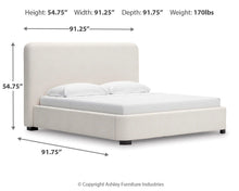 Load image into Gallery viewer, Brintstreet Upholstered Bed