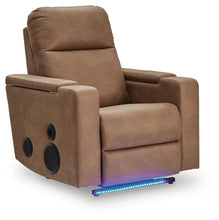 Load image into Gallery viewer, Lorrenton Power Glider Recliner with Audio System