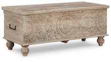 Load image into Gallery viewer, Fossil Ridge Storage Bench