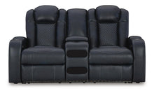 Load image into Gallery viewer, Fyne-Dyme Power Reclining Loveseat with Console